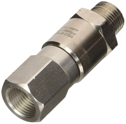 Mosmatic swivel stainless steel body provides durable, corrosion-resistant performance for heavy-duty cleaning.