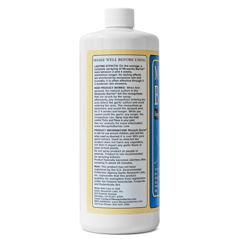 Mosquito Barrier perimeter spraying around a home creates a protective outdoor boundary.