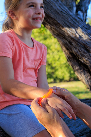 Mosquito Guard materials close-up show durable components for kids