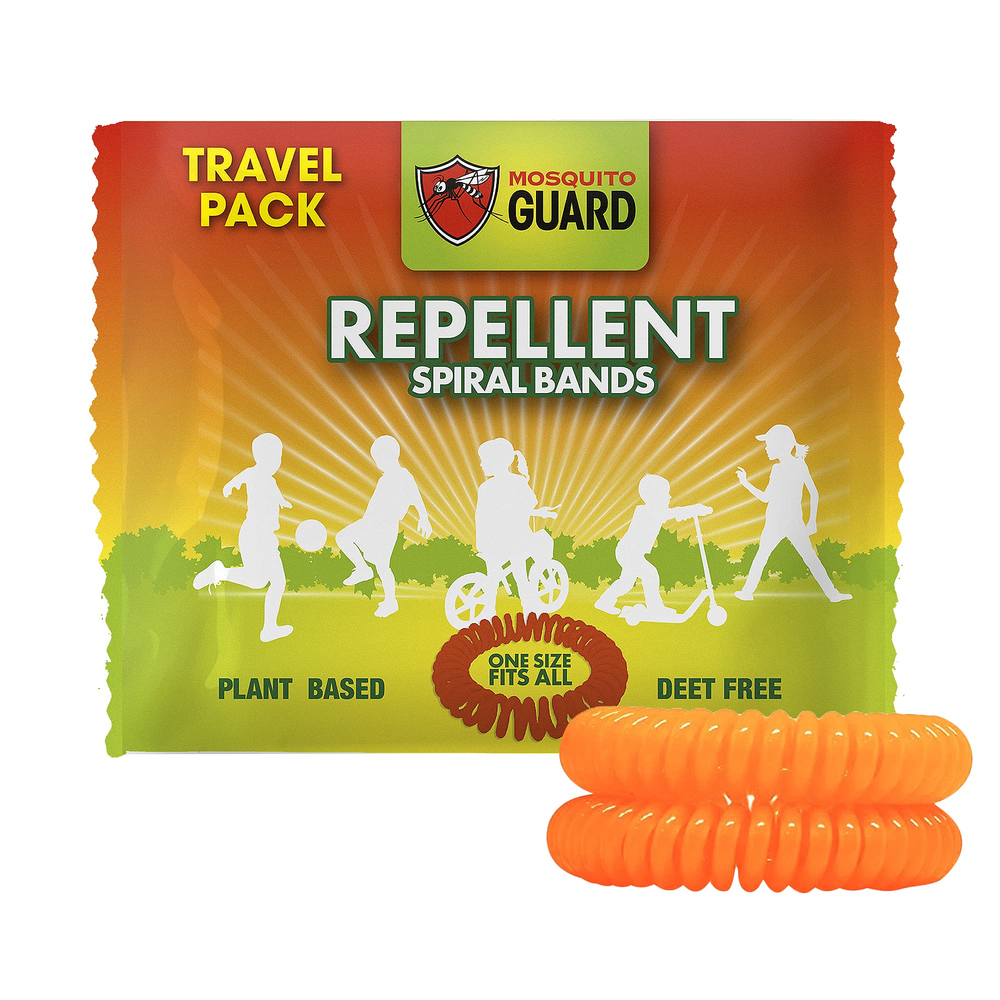 Mosquito Guard bracelet worn on wrist demonstrates adjustable fit for kids