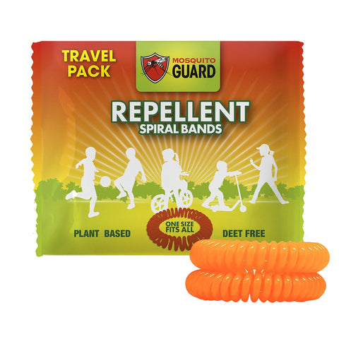 Mosquito Guard bracelet worn on wrist demonstrates adjustable fit for kids