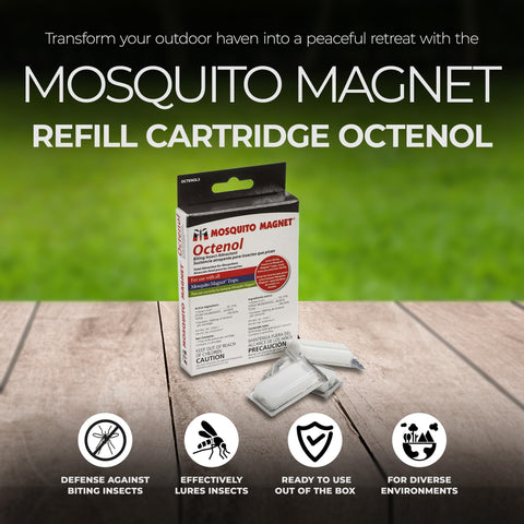Mosquito Magnet Octenol3 usage-tips support easy deployment and consistent protection.