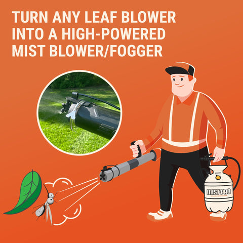 Mosquito Sniper System in action showing quick conversion to fogger.
