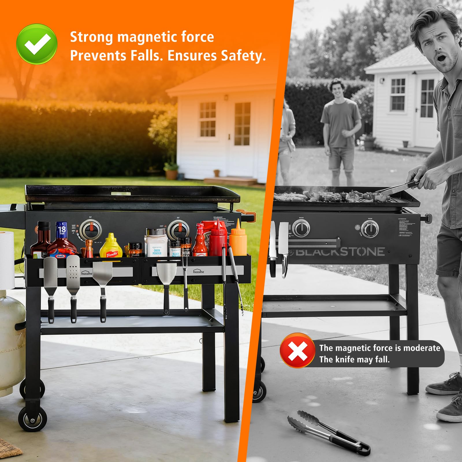 Mossime outdoor-use caddy withstands heat and weather.
