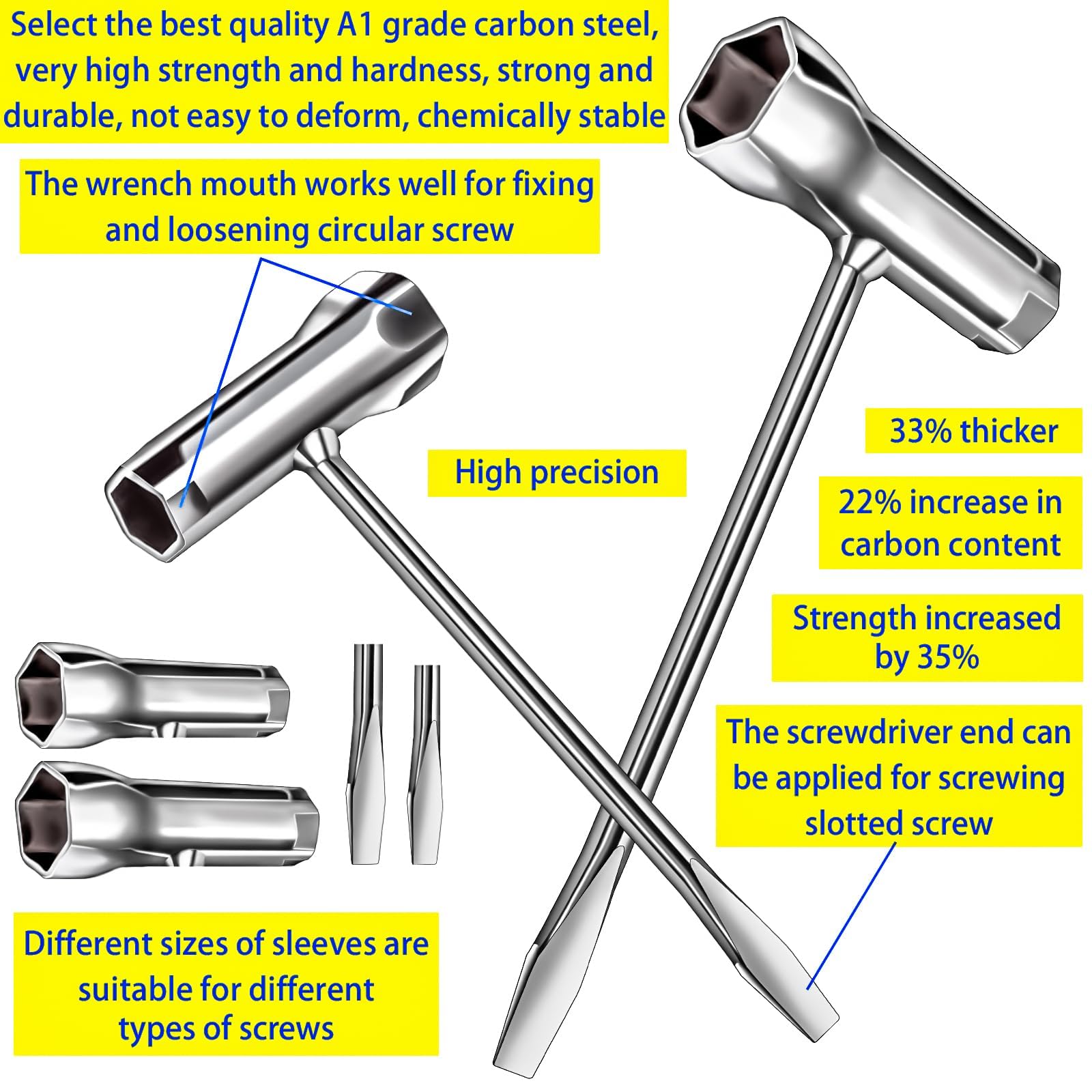 MotBach short-wrench scrench fits tight spaces for quick adjustments.