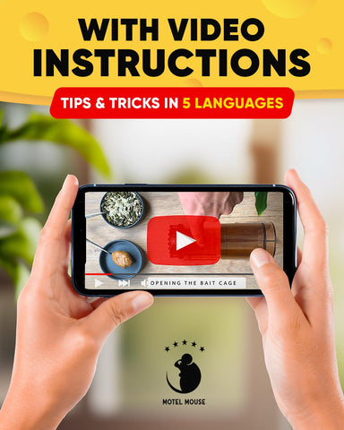 Motel Mouse instruction manual and video access for quick setup