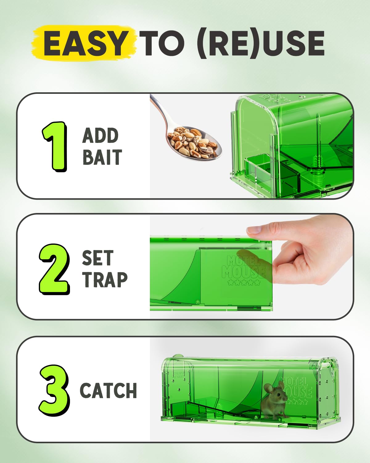 Motel Mouse instruction manual and video guide for setup