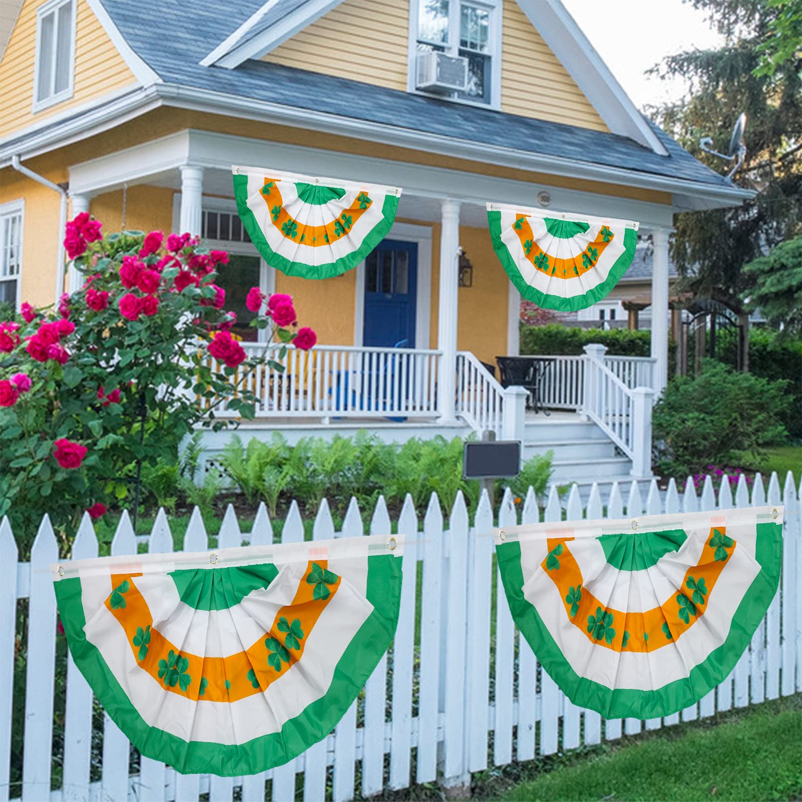 Motiloo flag with brass grommets designed for outdoor mounting.