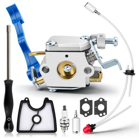 MOTOALL 590460102 carburetor closeup for Husqvarna compatibility and easy starting