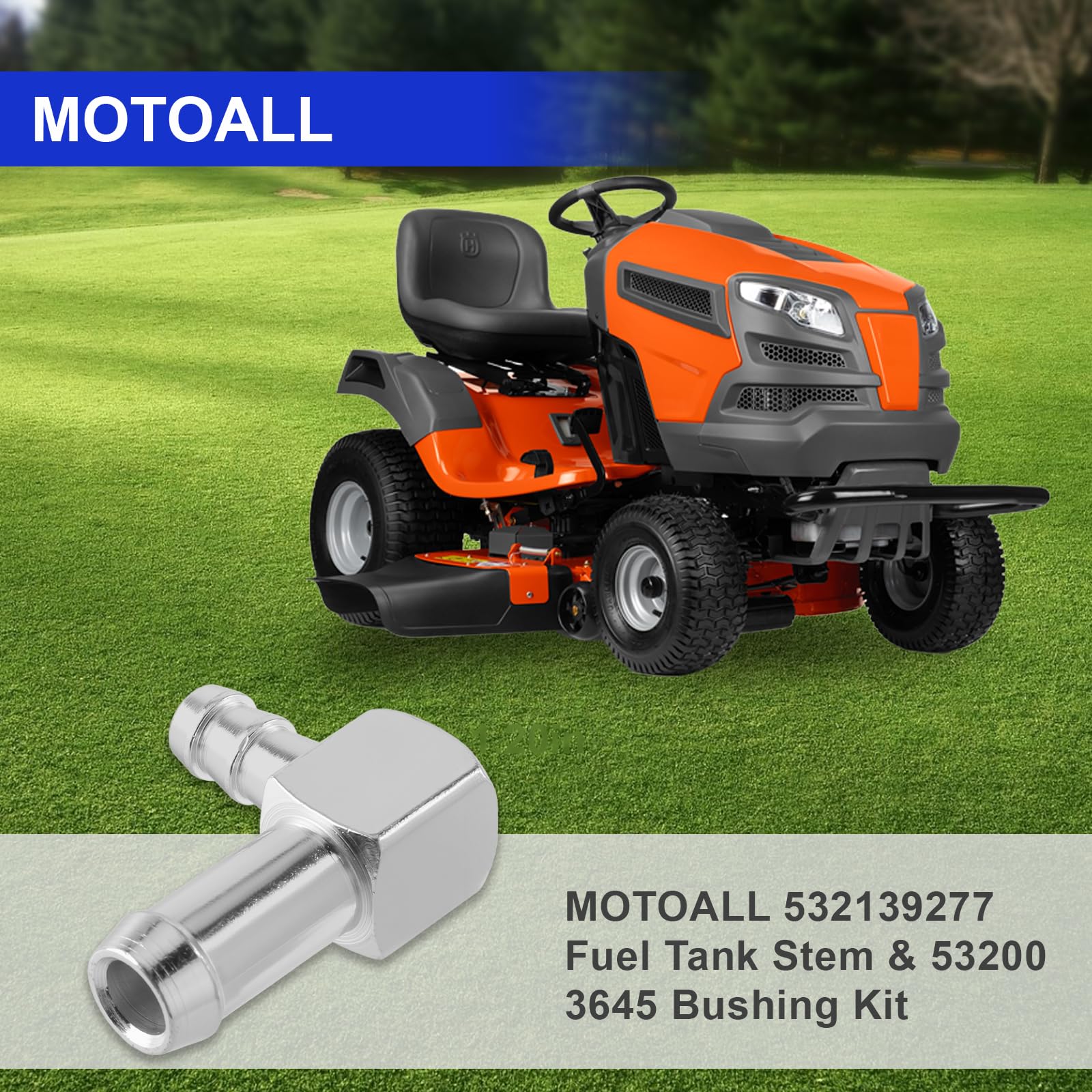 MOTOALL 532003645 bushing close-up highlighting precise fit and longevity.