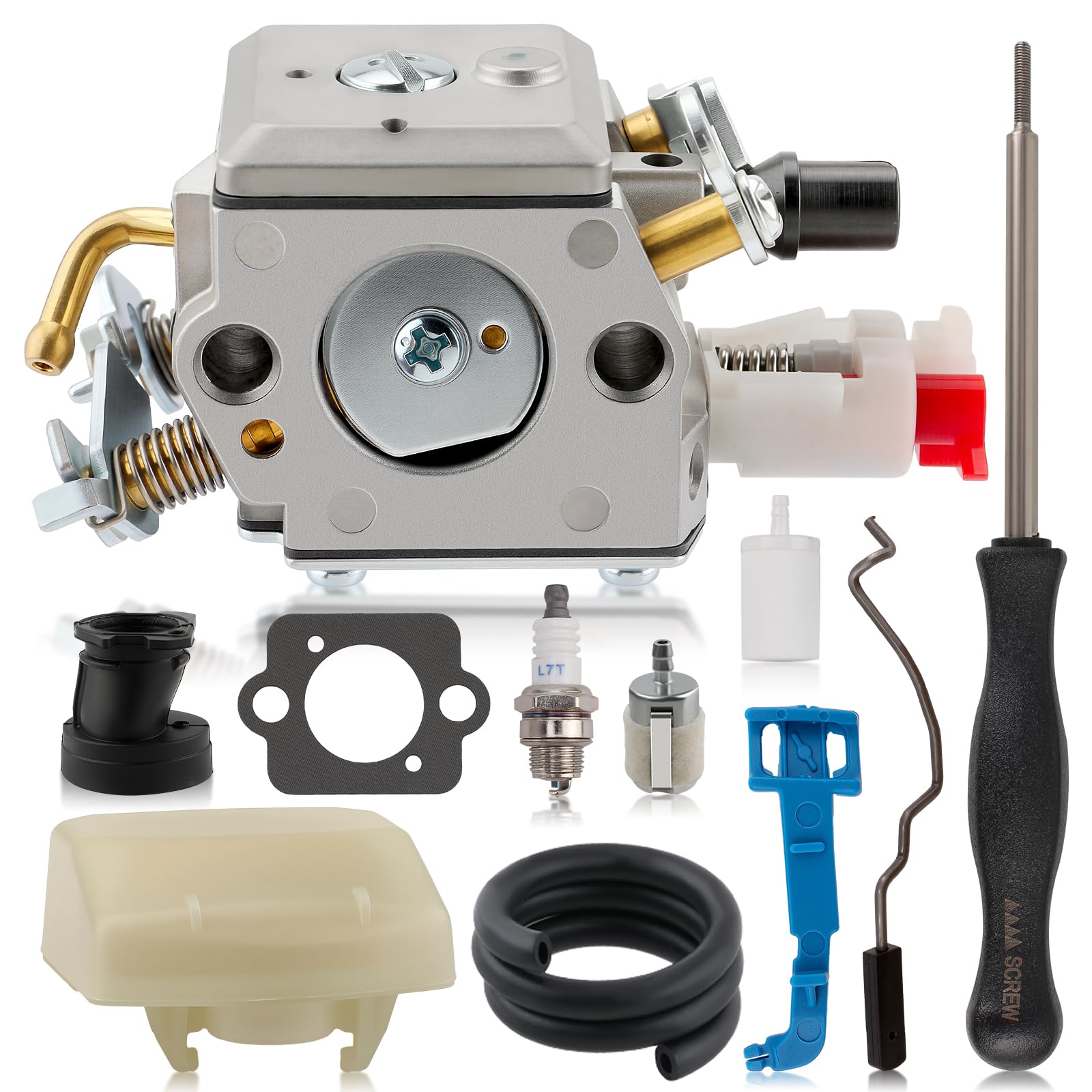 MOTOALL C3-EL18B carburetor set for Husqvarna and Jonsered chainsaws