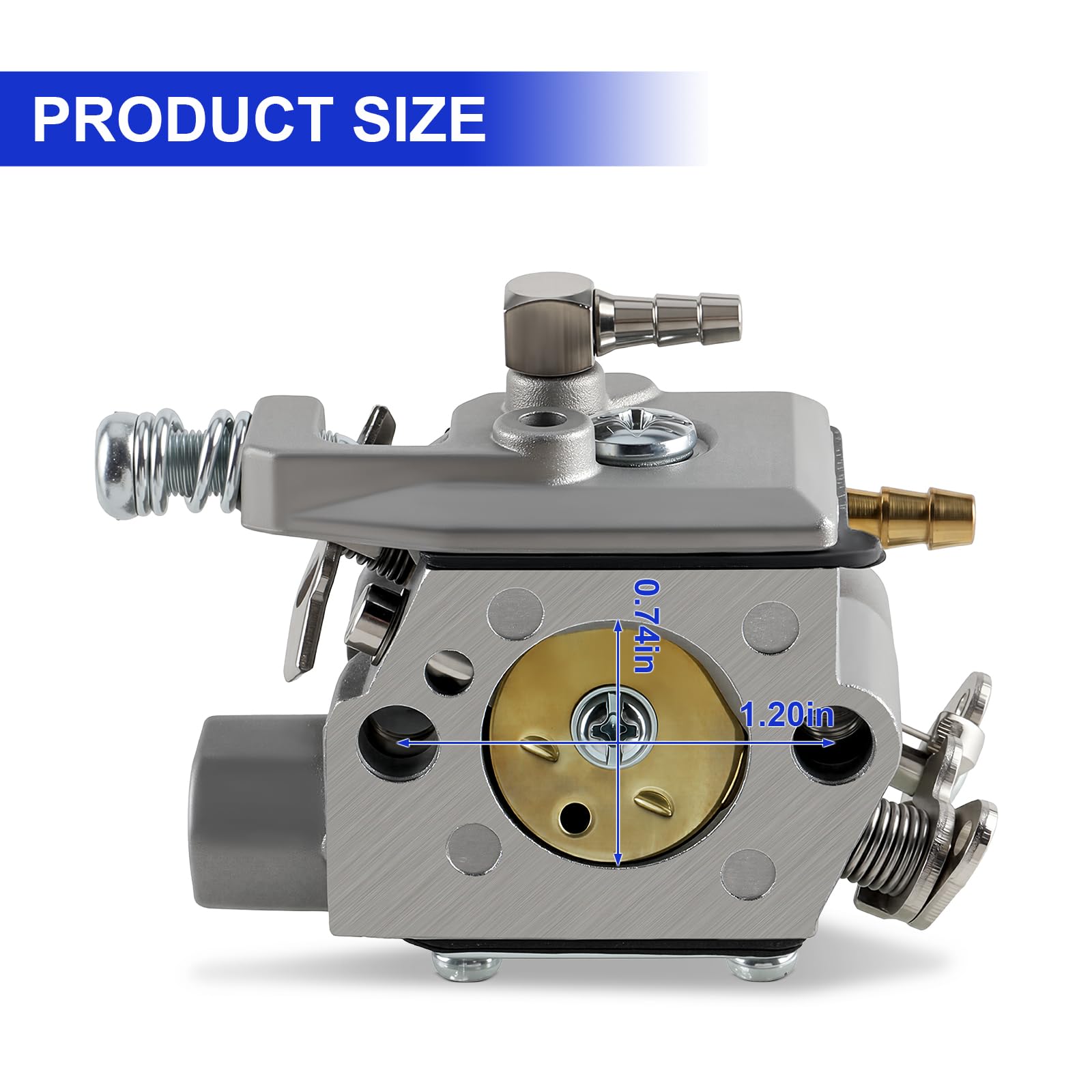 MOTOALL carb assembly with included parts kit for quick replacement