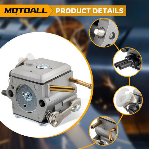 MOTOALL carb-bolts included for secure installation