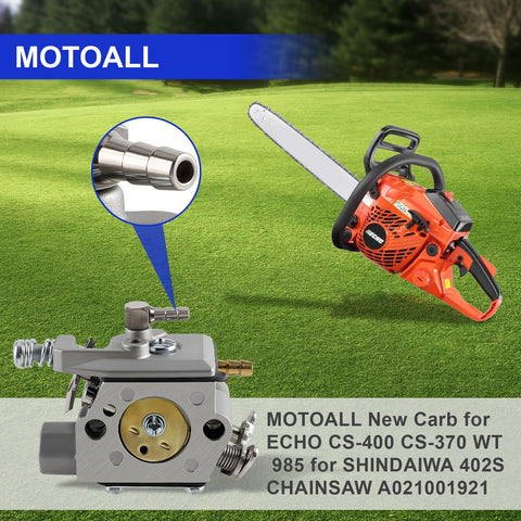 MOTOALL carb for Echo CS-400F kit supports easy maintenance and reliable fuel delivery