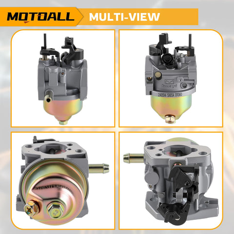 Two fuel lines included with MOTOALL kit streamlines fuel connection