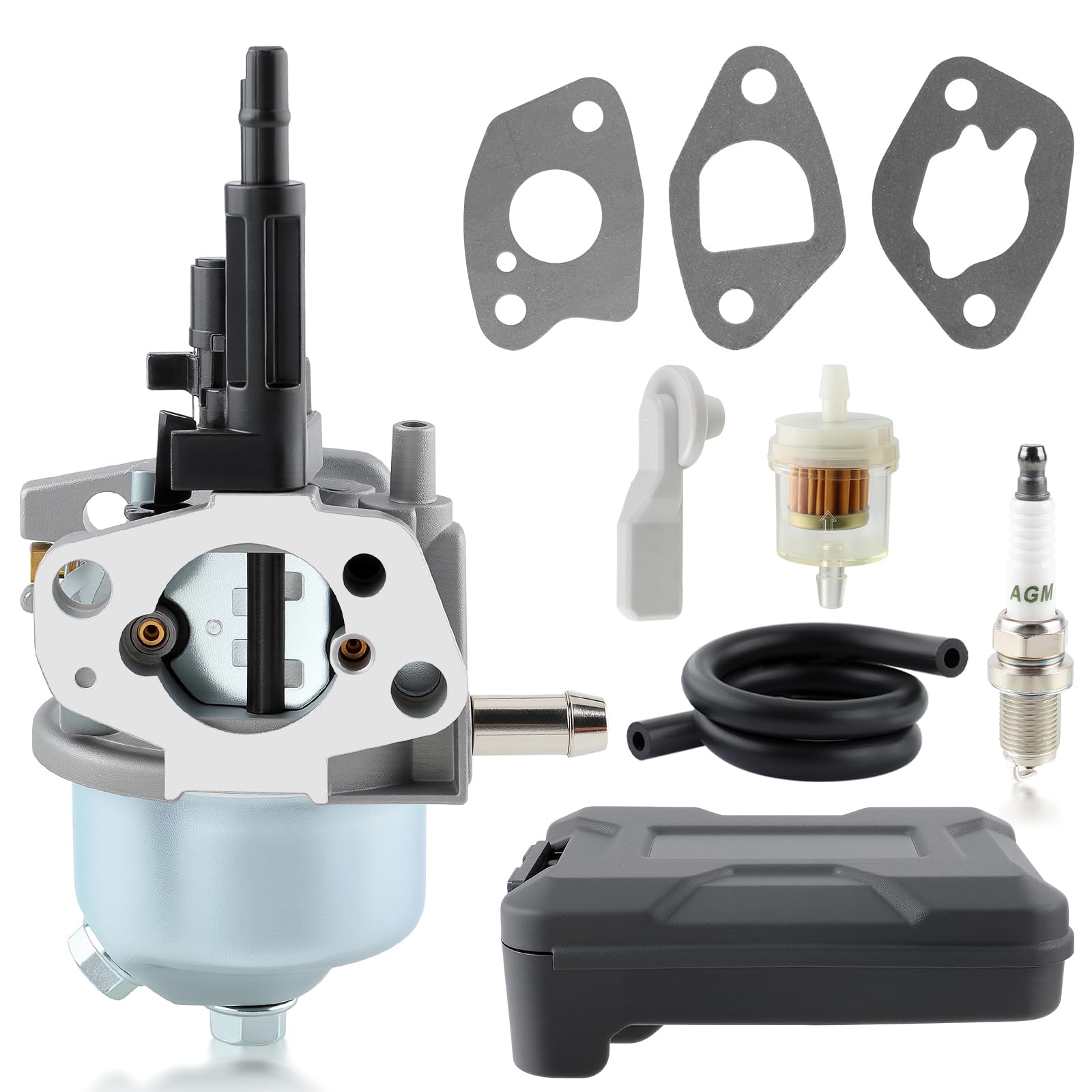 MOTOALL carburetor for Ryobi RY802900 close-up showing precision machining for reliable fuel flow.