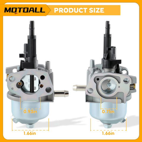 MOTOALL Ryobi carburetor kit for RY802900 includes essential parts.