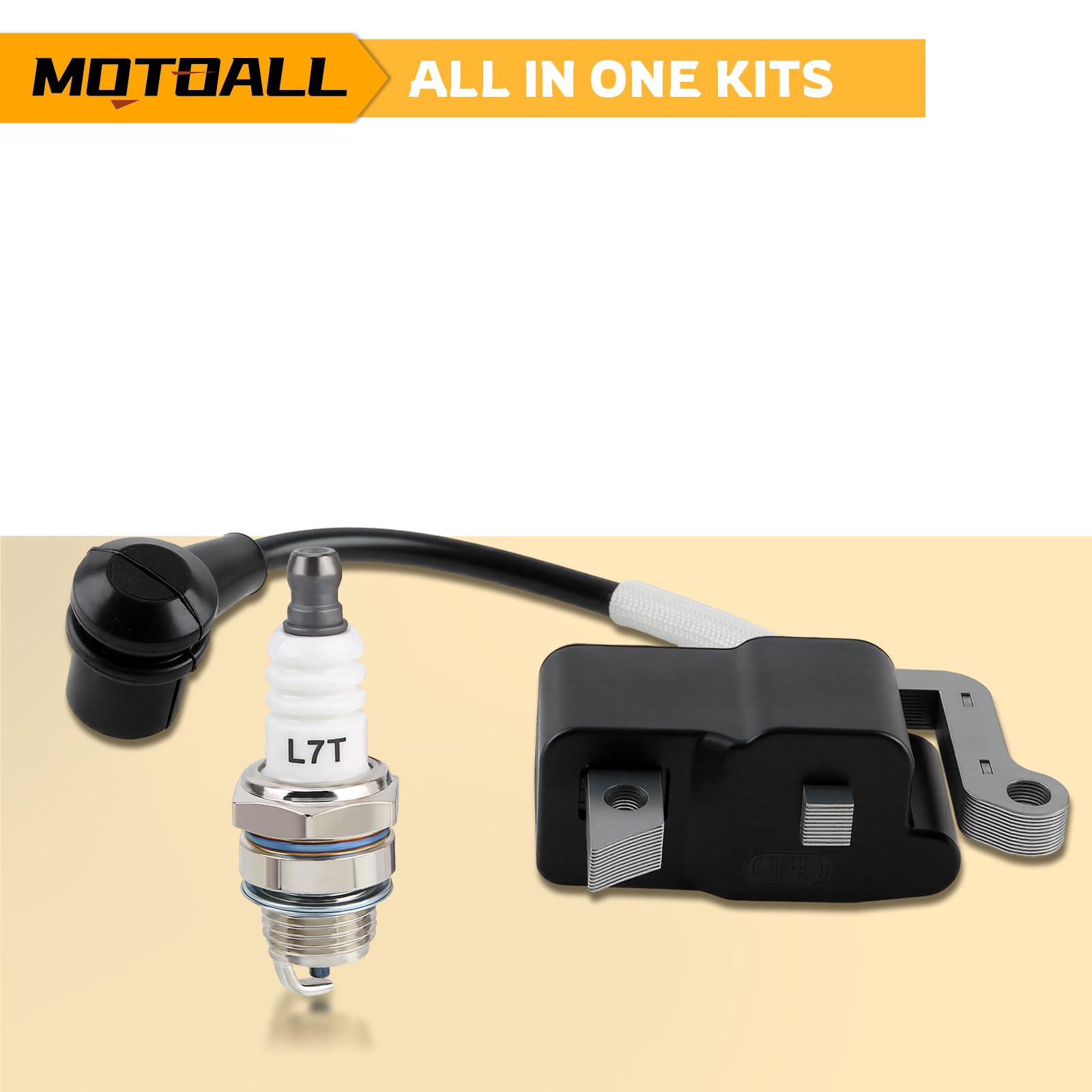 MOTOALL ignition coil for Echo EB770RT provides dependable ignition performance.