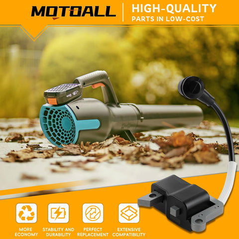 MOTOALL ignition coil for Echo PB-770H ensures consistent sparks for dependable starts.