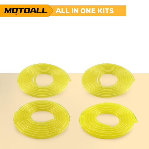 MOTOALL fuel line hose 080-014 4ft clear view, quick inspection