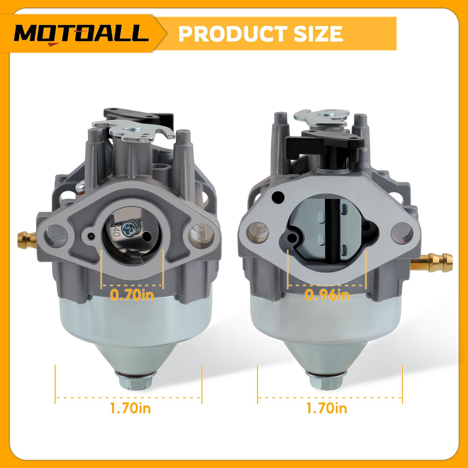 MOTOALL compatibility for Honda GCV160LA0 and LA1 variants