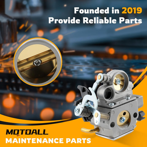 MOTOALL carburetor with two gaskets included
