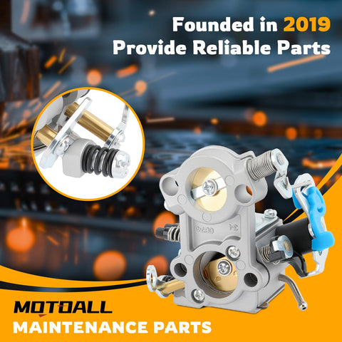 MOTOALL WTA-29 Jonsered CS2255 compatibility image highlights versatile use.