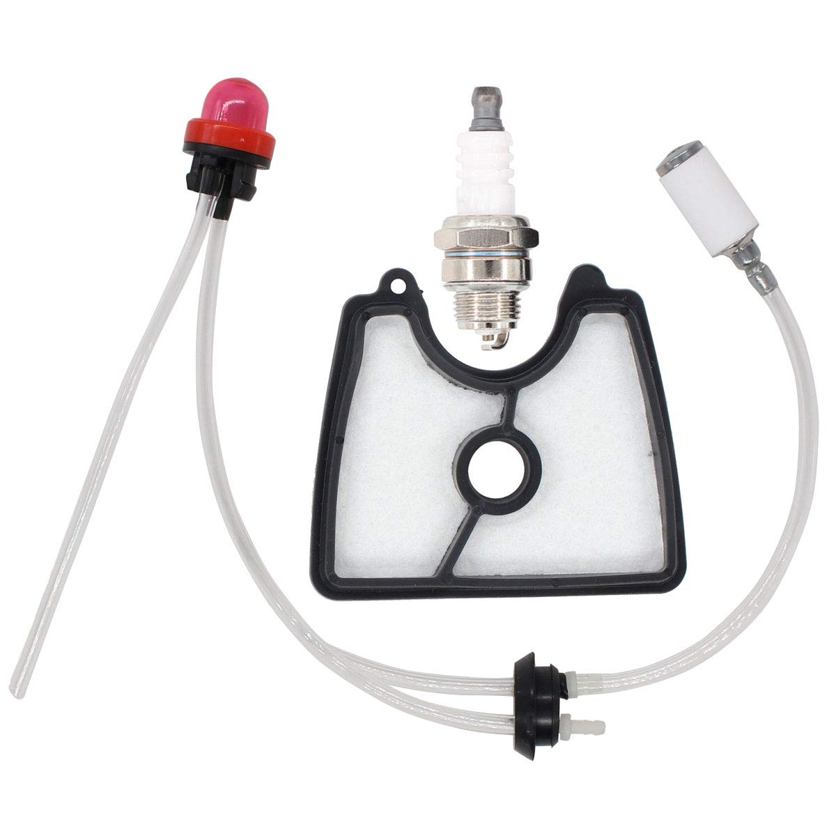 MOTOKU fuel line filter kit for Husqvarna 125B ensures steady fuel flow.