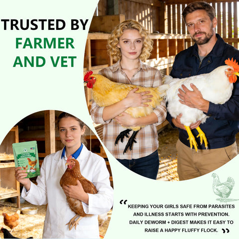 Chick dosing guide for Motrapso de-wormer powder