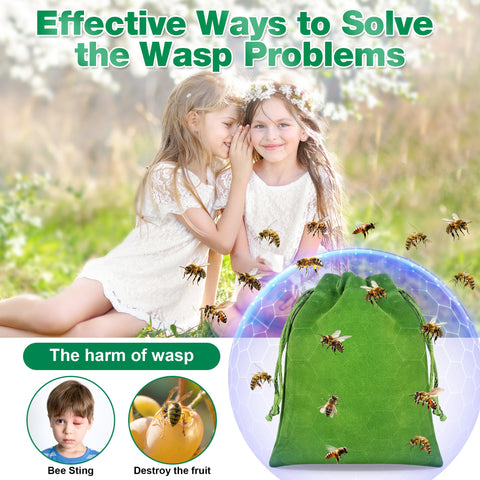 Motrapso hanging-wasp-repellent on-tree provides patio protection