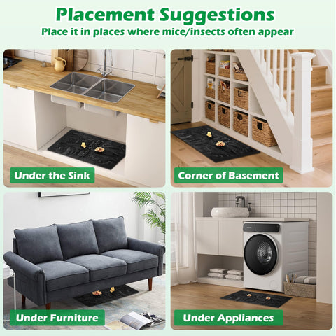 Motrapso indoor-outdoor traps shown in kitchen or garage setting.
