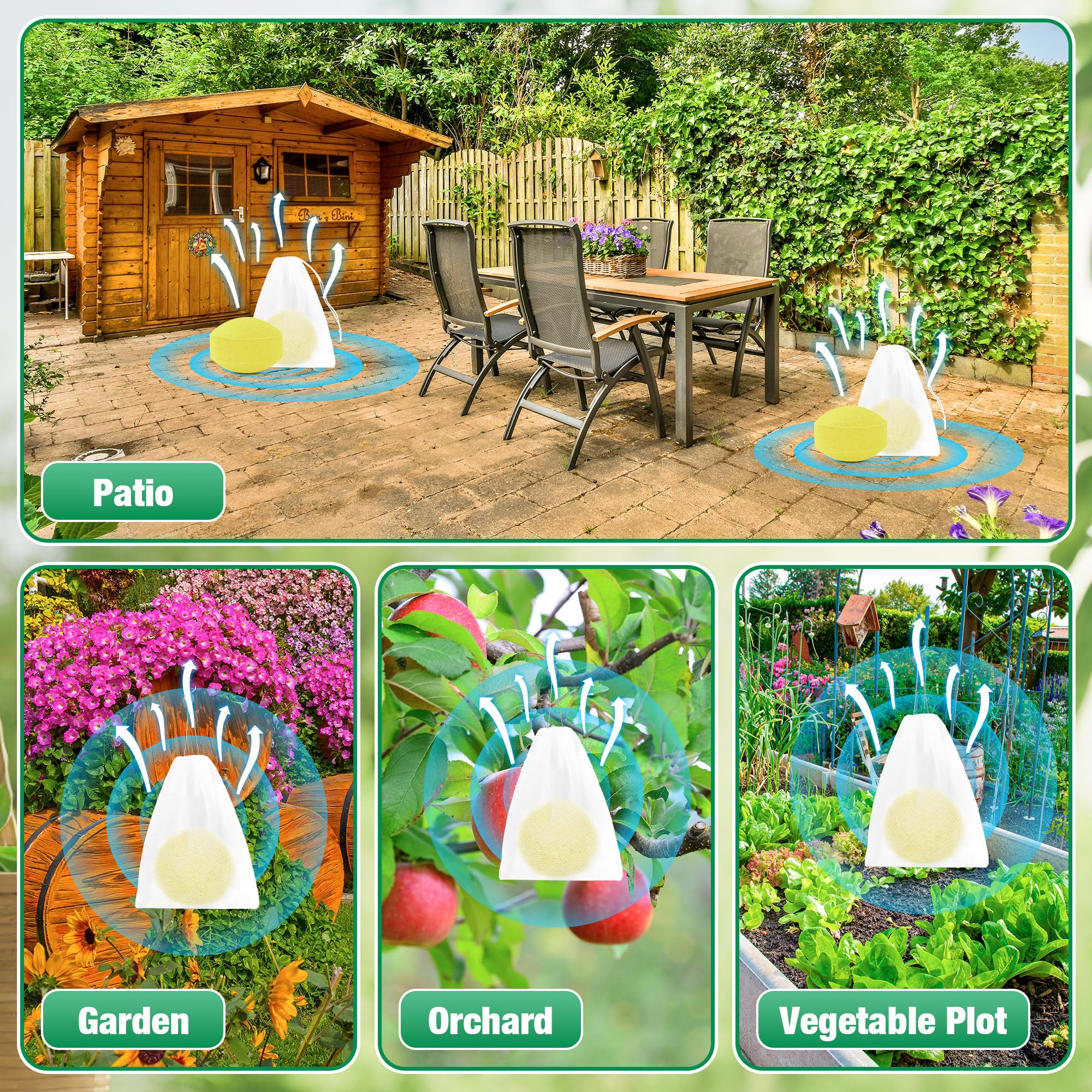 Motrapso indoor-outdoor use near patio and shed for deterrence.