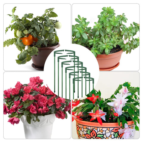 Motroce soil-insert stake allows quick installation and adjustable height.
