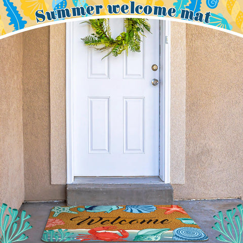 Moucuny two-design pack offers versatile options for multiple entrances.