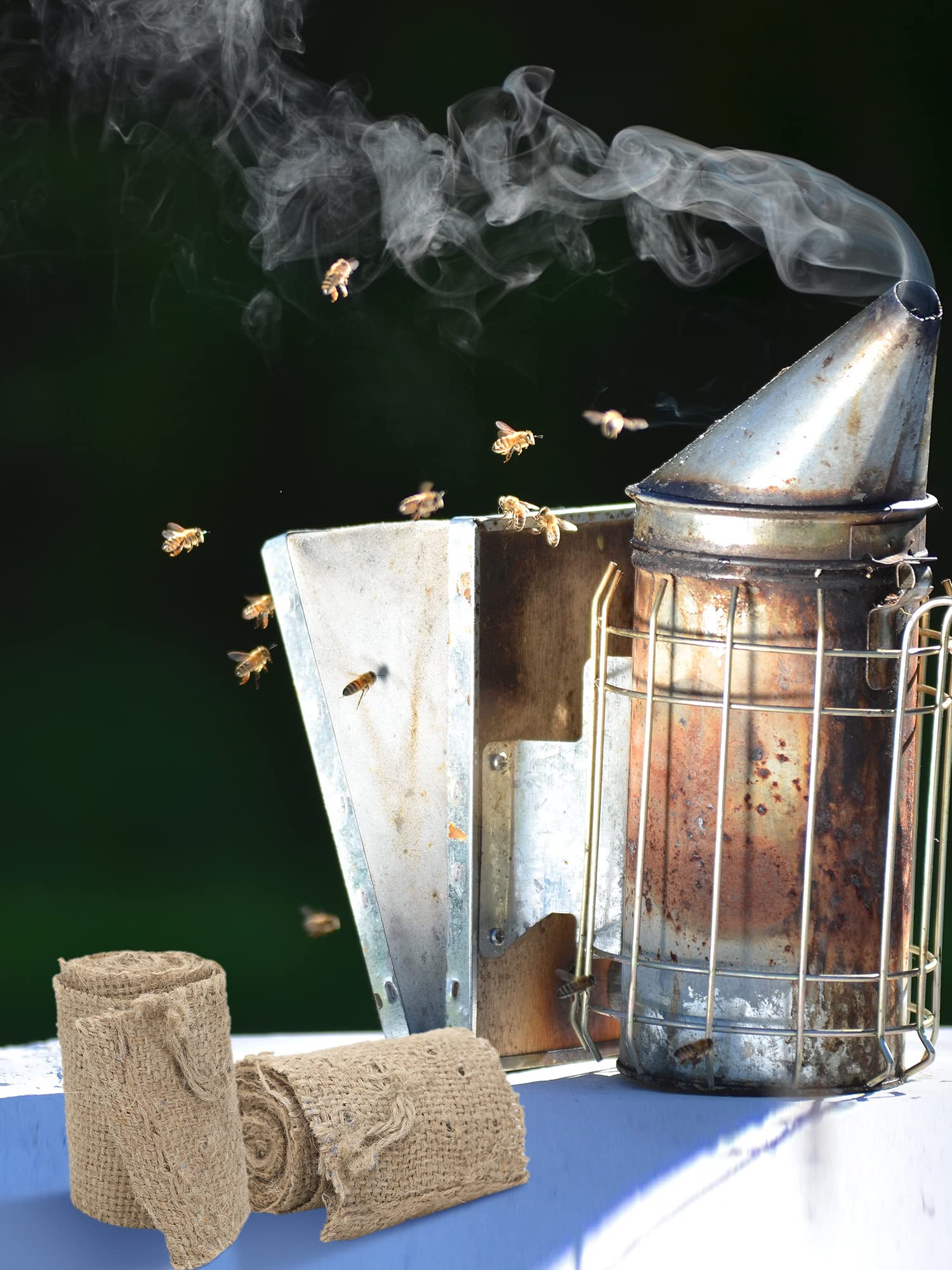 Moukeren bee smoker fuel roll 6lb pack ready for regular beekeeping sessions