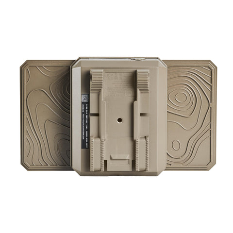 Moultrie Power Mag II charging with solar pack extends field operation.