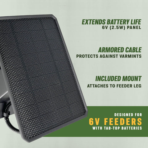 Moultrie Pro Hunter III compatibility ensures reliable solar-powered operation in the field