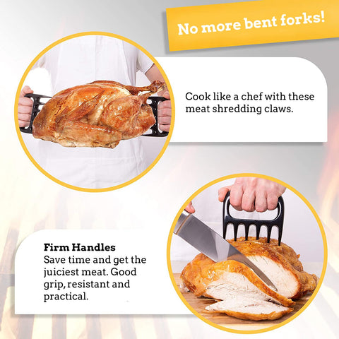 Mountain Grillers Meat Claws dishwasher safe for quick cleanup after grilling.