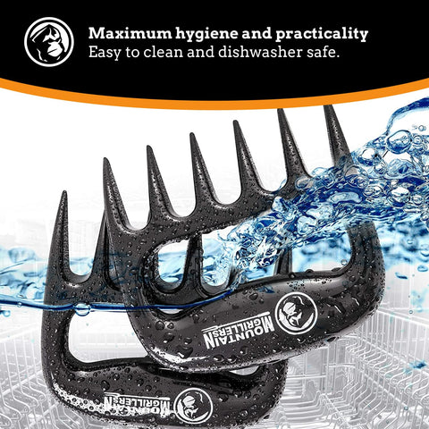 Mountain Grillers Sturdy claws with ergonomic grip during long grill sessions.
