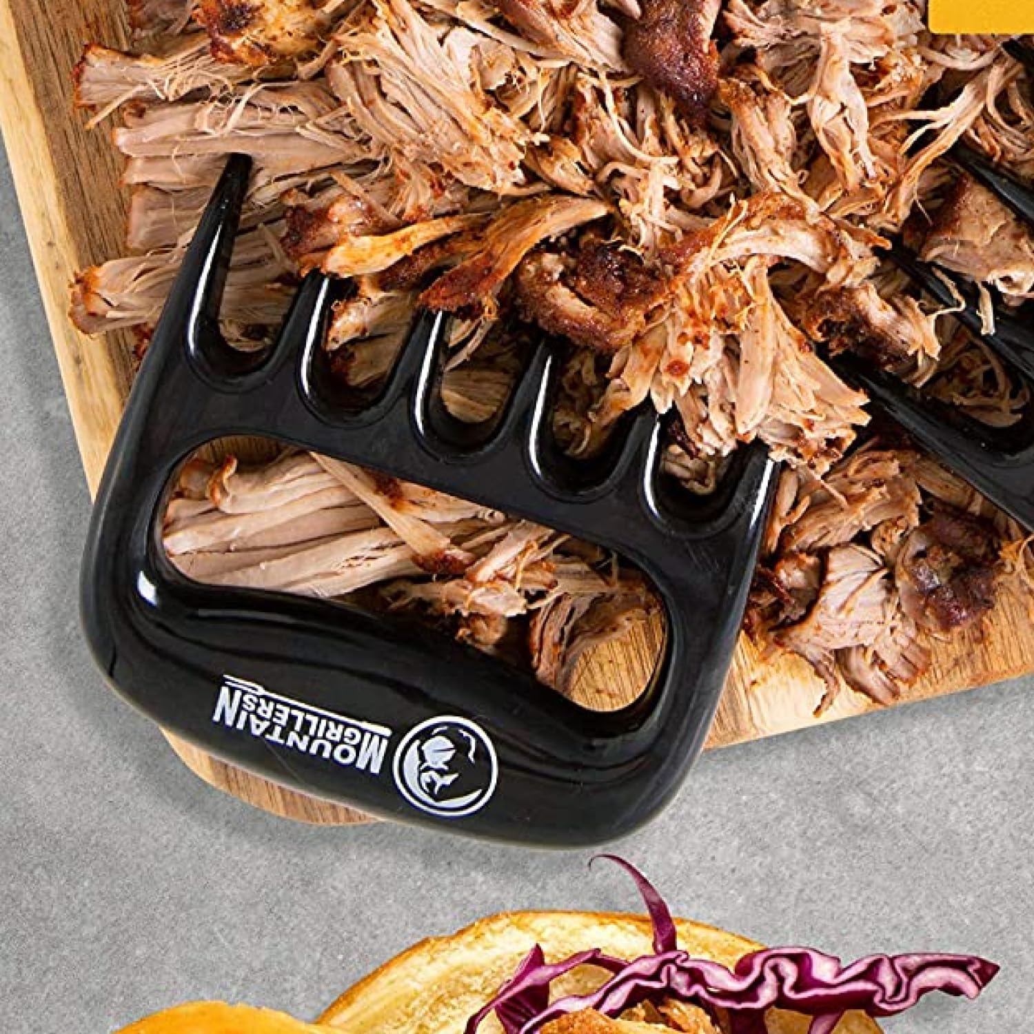 Mountain Grillers Black meat claws ready for rib shredding and more.