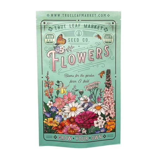 Mountain Valley Seed Company Rocky Mountain Wildflower seed mix packaging label