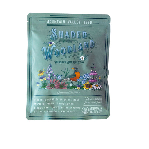 Mountain Valley Seed 3 oz bulk mix covers 250 square feet for shade.