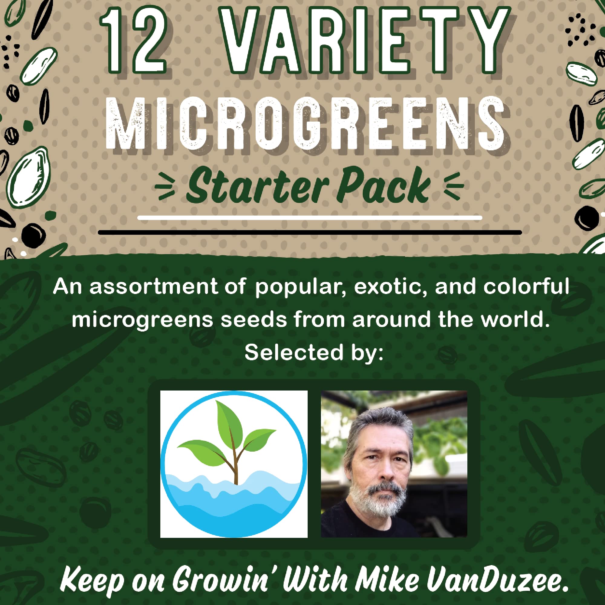 Mountain Valley Seed Company pak choi microgreens for quick greens on dishes