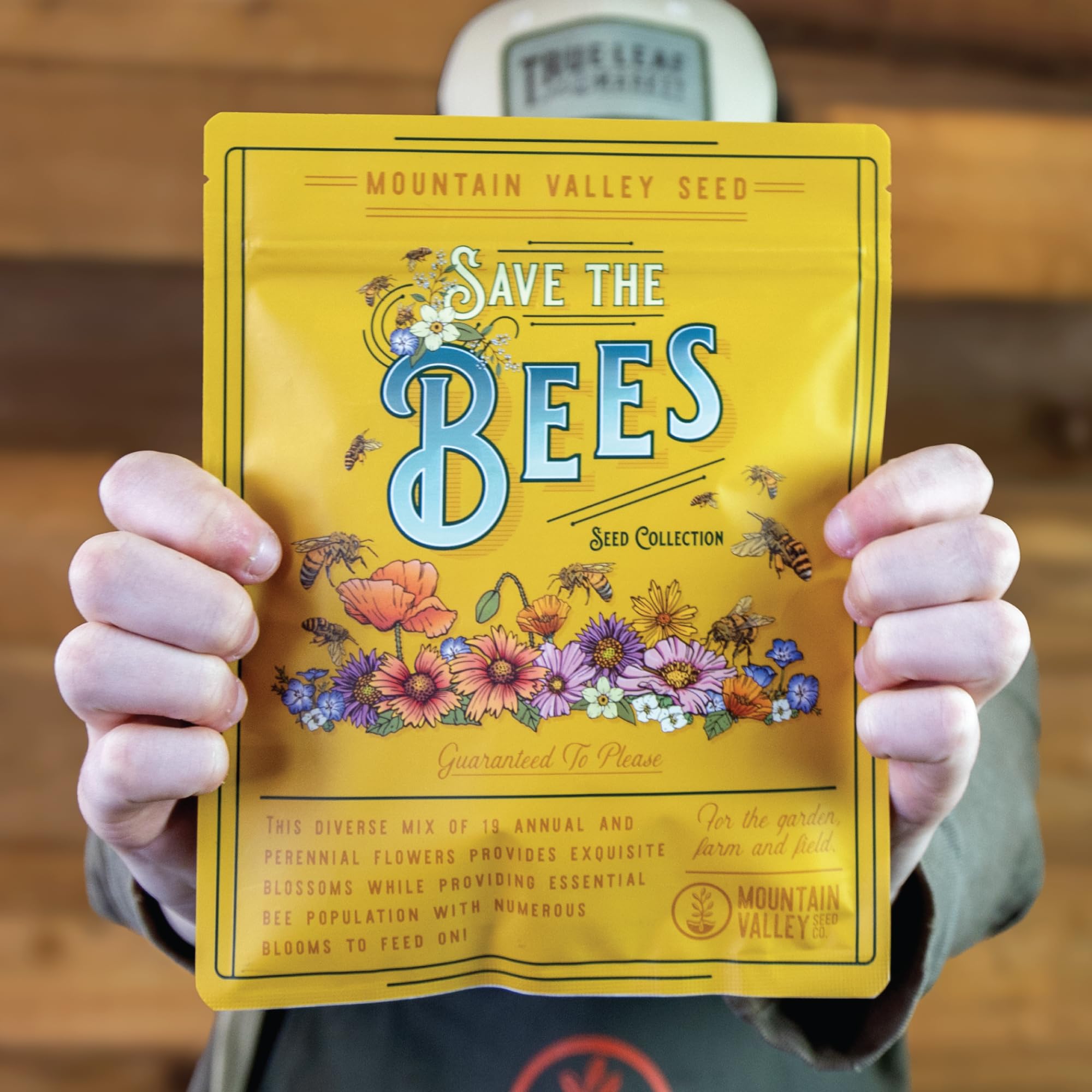 Mountain Valley Seed Co bulk wildflower seeds with 80k+ seeds for large planting.