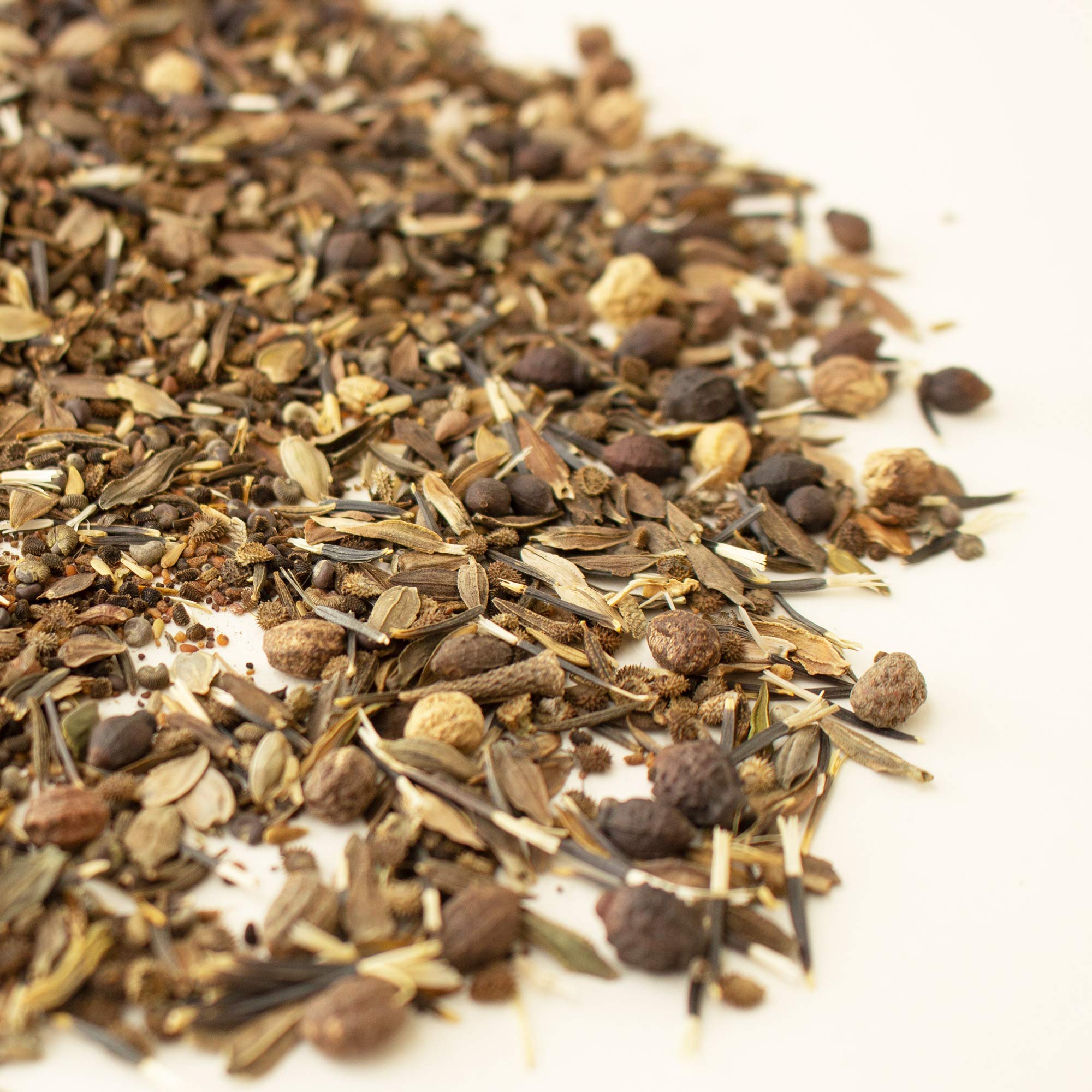 Seeds spread in field ready to grow Mountain Valley