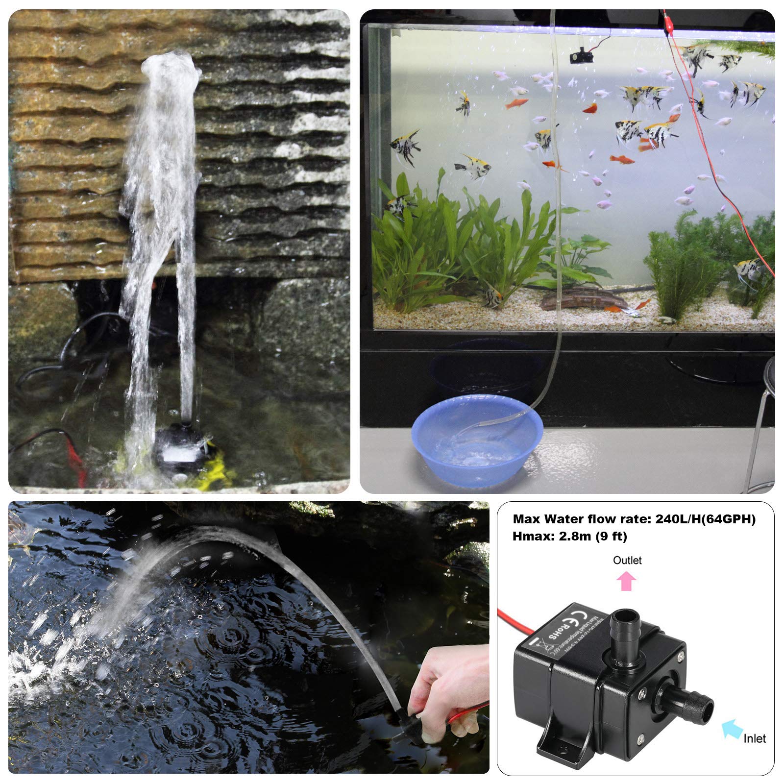 MOUNTAIN_ARK pump in hydroponic setup delivering steady circulation for healthy roots.