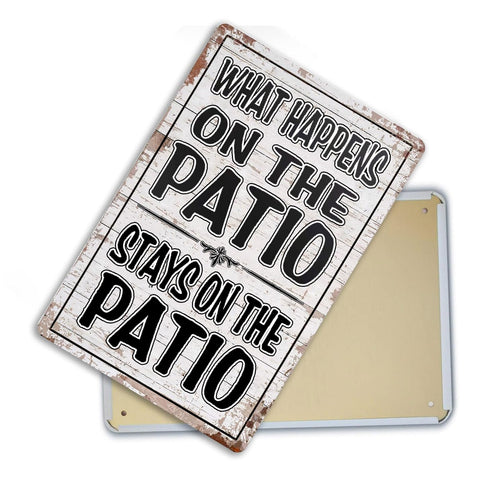 MountWolf Outdoor wall decor metal sign withstands weather
