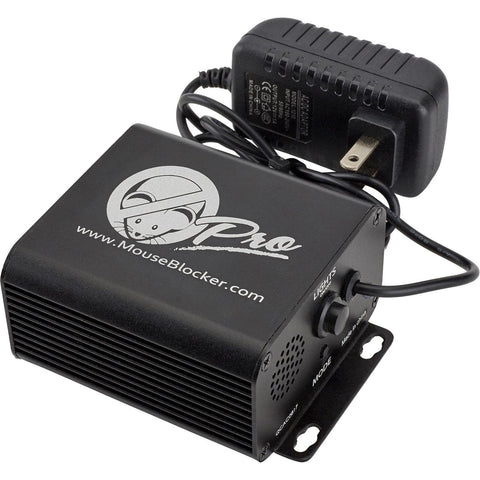 MouseBlocker Prox dual LEDs provide a visible deterrent near vehicles.