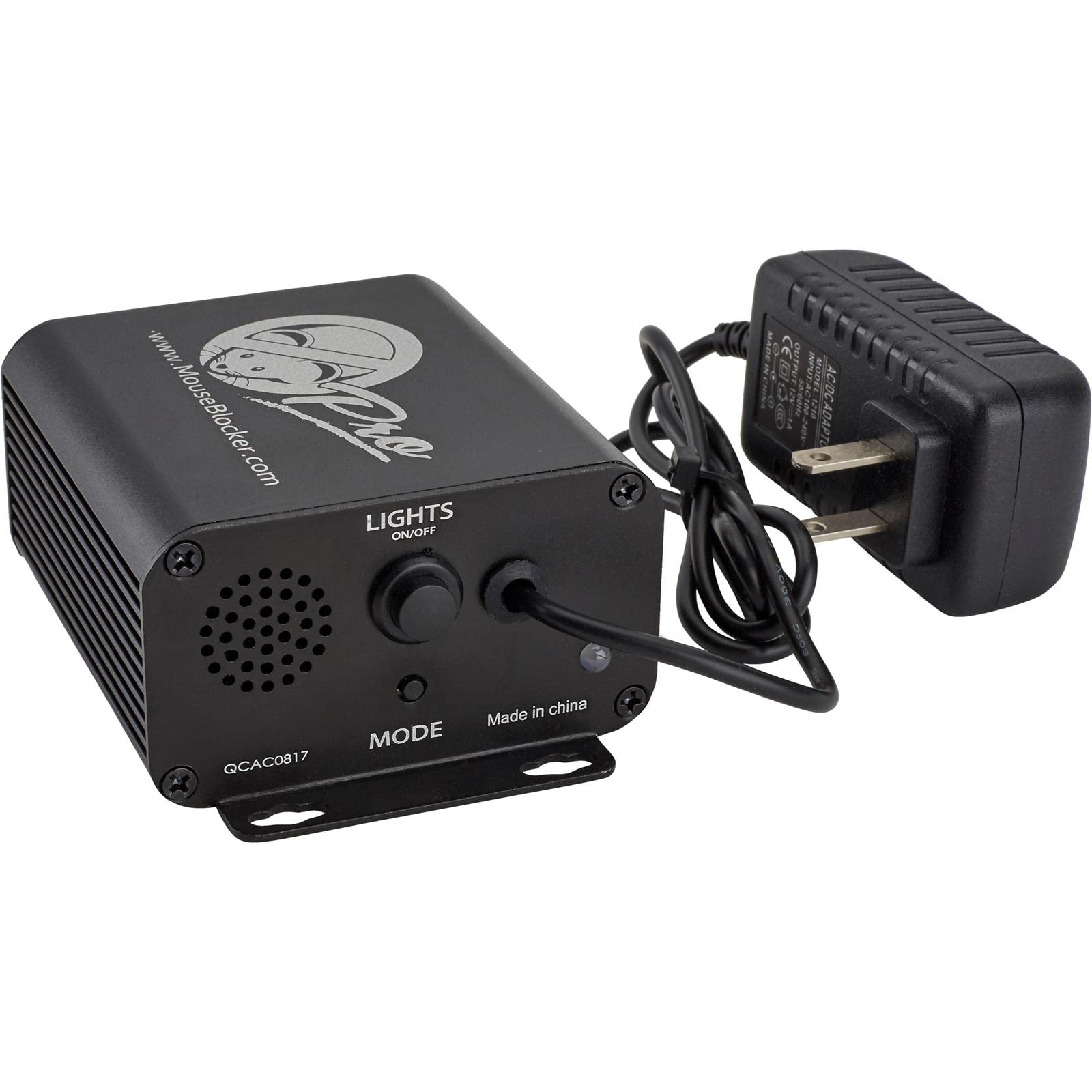 MouseBlocker Prox plug-in design with 30-inch cord for flexible installation.