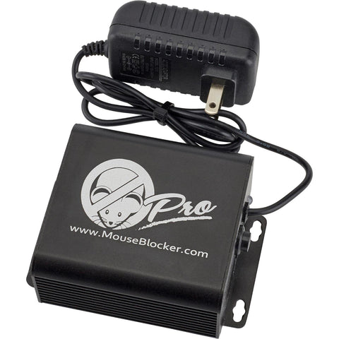MouseBlocker Prox ultrasonic deters rodents around vehicles.